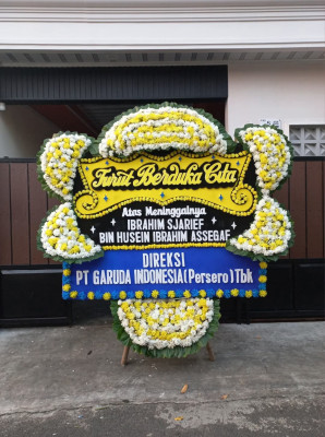 Papan Bunga Duka di Pamanuk