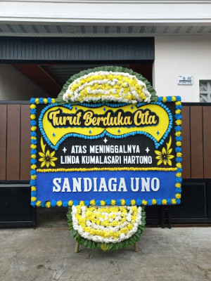 Papan Bunga Duka di Pamanuk